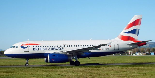 Airbus A319 (G-EUPE) - British Airways