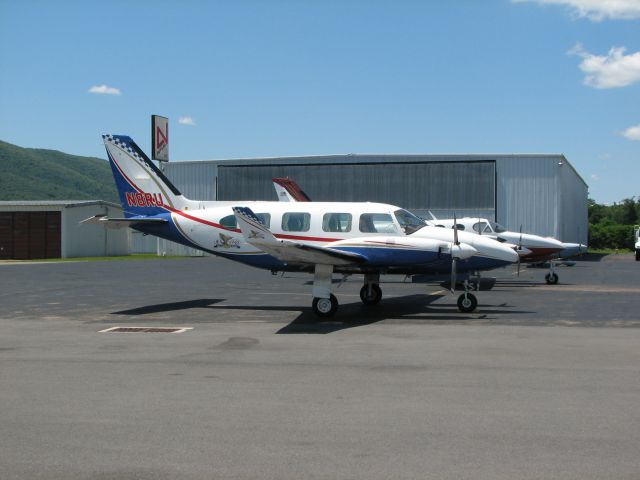 Piper Navajo (N8RU) - At Williamsport