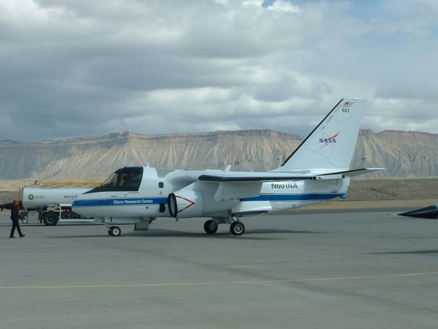 Lockheed L-394 Viking (N601NA) - 10 MAR 2008 - NASA S-3 visiting KGJT