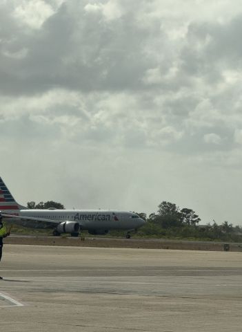 — — - Taken from inside the airport shortly after plane landed