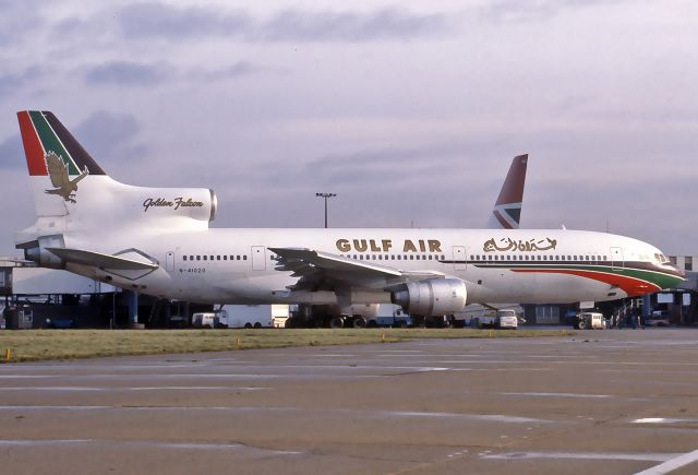 Lockheed L-1011 TriStar (N41020) - GULF AIR - LOCKHEED L-1011-1 RISTAR - REG N41020 (CN 193B-1072)