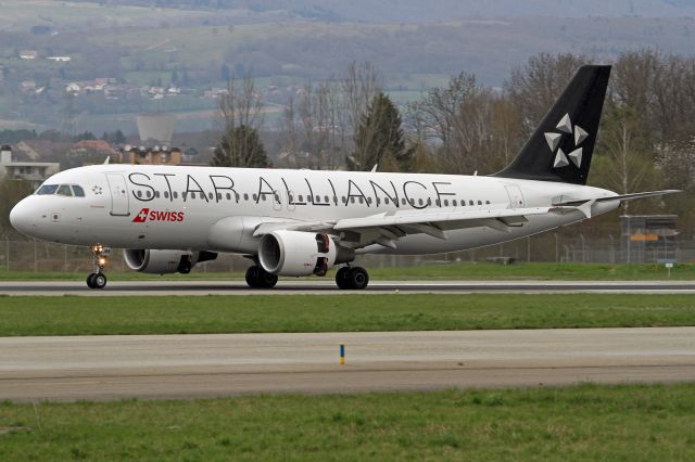 Airbus A320 (HB-IJM) - "Star Alliance" livery