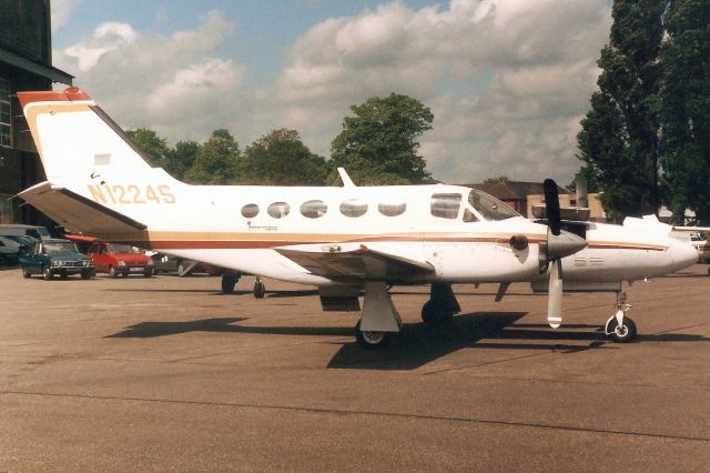 Cessna Conquest 1 (N1224S) - Seen here in May-95.br /br /Written off 17-Aug-97 at Perkasie PA.