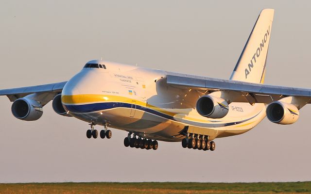 Antonov An-124 Ruslan (UR-82029) - adb2034 an-124-100 ur-82029 about to land at shannon from gdansk poland this evening 3/5/17.