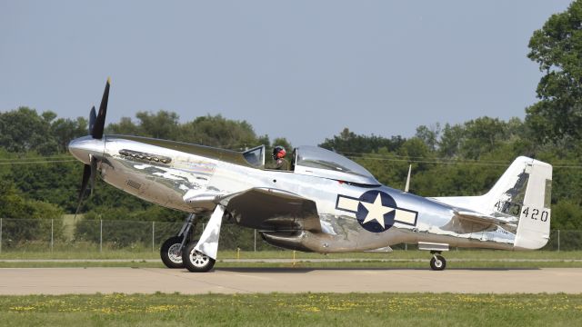 North American P-51 Mustang (N151AM) - Airventure 2019