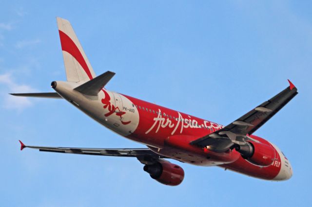 Airbus A320 (PK-AXD) - Airbus A-320 Air Asia Indonesia PK-AXD Perth Airport (YPPH).