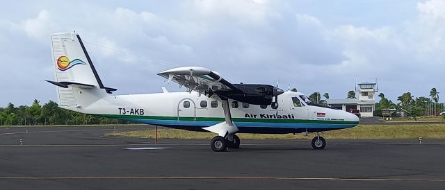 De Havilland Canada Twin Otter (T3-AKB) - Bonriki TARAWA