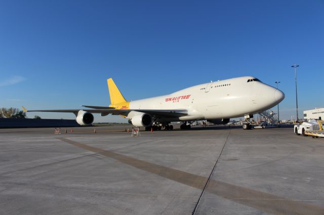 Boeing 747-400 (N740CK) - KALITTA/DHL HYBRID