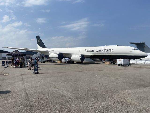 McDonnell Douglas DC-8-70 (N782SP) - Date Taken: Saturday, June 22, 2024br /br /From the 2024 Dayton Air Show, starring the U.S. Navy Blue Angels!