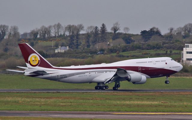 BOEING 747-8 (VQ-BSK) - b747-8zv vq-bsk bbj training at shannon 21/4/16.