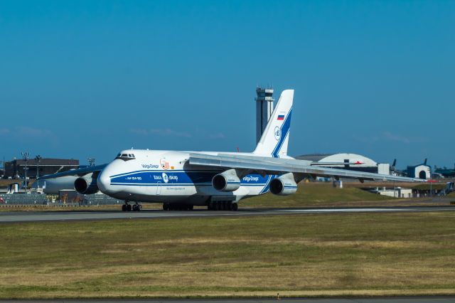 Antonov An-12 (RA-82047) - This AN-124-100 lands at Paine Field to deliver aircraft engines to Boeing.