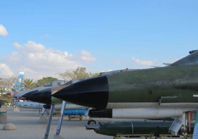 McDonnell Douglas F-4 Phantom 2 — - Lineup of Israeli Air force planes at the israel Air force Museum 