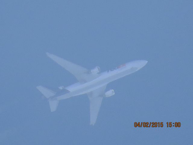 Boeing MD-11 (N612FE) - FedEx flight 781 from MEM to PDX over Southeastern at 34,000 feet.