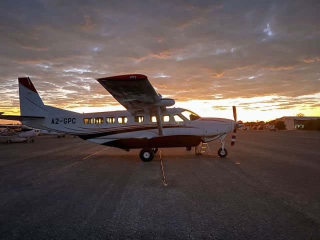 Cessna Caravan (A2-GPC) - At Maun, Botswana. 19-MAY-2022. Ferry flight to Indonesia.