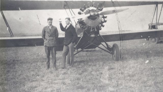 — — - Early aviation in Smithers