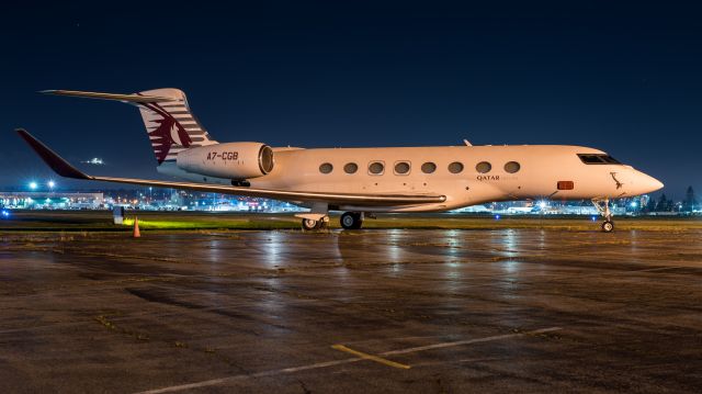 Gulfstream Aerospace Gulfstream G650 (A7-CGB)