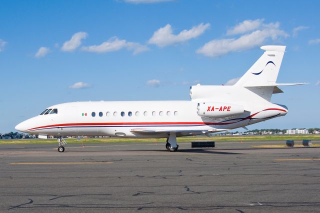 Dassault Falcon 900 (XA-APE) - 1st ever photo uploaded of XA-APE on FlightAware.Com !