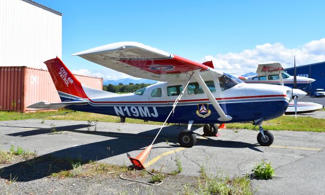 Cessna 206 Stationair (N19MJ) - Civil Air Patrol Cessna U206G Stationair N19MJ in Anchorage 