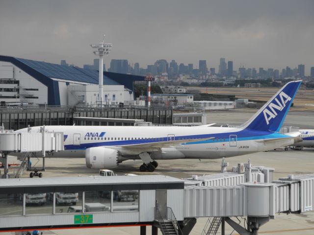 Boeing 787-8 (JA810A) - 07.Mar.2014 / Nikon P7100