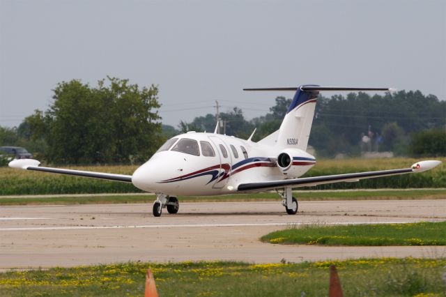 Eclipse 500 (N508JA) - The first Eclipse Jet just moments after special certification Airventure Oshkosh 2006