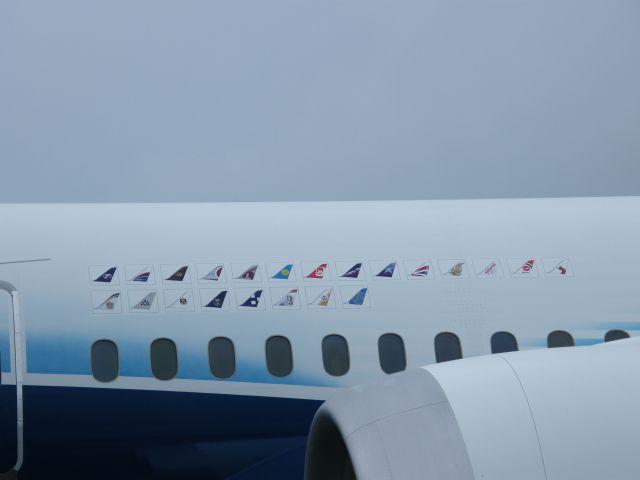 — — - N787BX AIRLINE TAILS OF AIRLINE CUSTOMERS