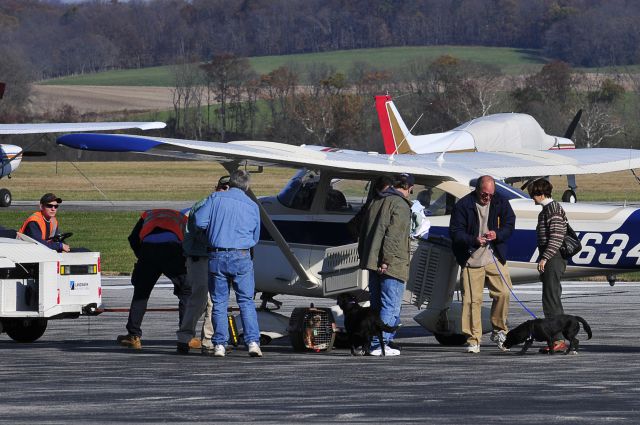 ARF — - Seen at KFDK on 11/7/2009.  This was a gathering & transfer point for pilots rescuing animals from South Carolina to various points in the northeast.  Most of these animals were within days of being euthanized at a kill-shelter. Its a wonderful organization that saves the lives of countless dogs & cats.  http://www.animalrescueflights.org/    a href=http://discussions.flightaware.com/profile.php?mode=viewprofile&u=269247  [ concord977 profile ]/a