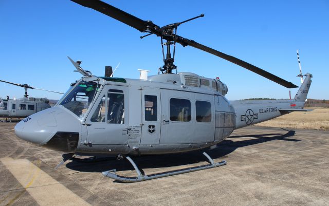 Bell UH-1V Iroquois (02-2306) - A Bell TH-1H Iroquois of the USAF Aire Education and Training Command on the ramp at Northeast Alabama Regional Airport, Gadsden, AL - afternoon, November 30, 2021.  