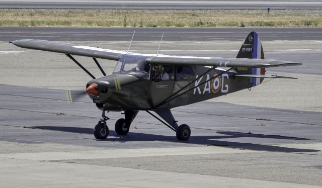 Piper PA-22 Tri-Pacer (N2650A) - Piper PA-22-135 Tri-Pacer at Livermore Municipal Airport (CA). May 2021.