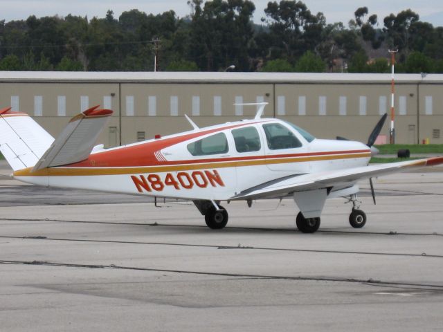 Beechcraft 35 Bonanza (N8400N) - Parked at Fullerton
