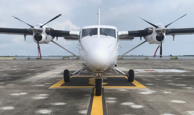 De Havilland Canada Twin Otter (N36964) - I took this photo during training that I provided for the Royal Thai Police, while acting as factory test / instructor pilot for Viking DHC6 Wheels / Amphibious / Float aircraft.