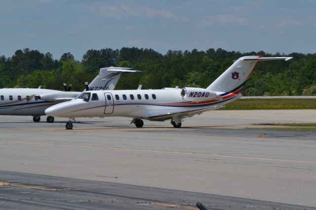 Cessna Citation CJ3 (N20AU) - Auburn plane at Clemson........