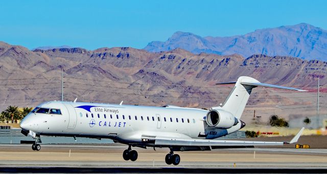 Canadair Regional Jet CRJ-700 (N78EA) - N78EA Elite Airways Canadair CL-600-2C10 Regional Jet CRJ-701ER s/n 10103 - Las Vegas - McCarran International (LAS / KLAS)br /USA - Nevada, January 7, 2018br /Photo: Tomás Del Coro