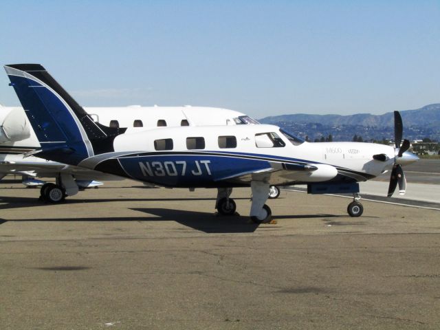 Piper Malibu Meridian (N307JT) - On the ramp