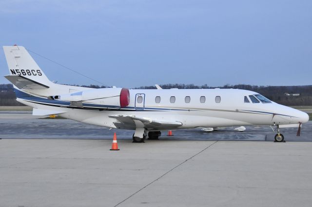 Cessna Citation V (N568CS) - Seen at KFDK on 12/12/2009.      a href=http://discussions.flightaware.com/profile.php?mode=viewprofile&u=269247  [ concord977 profile ]/a
