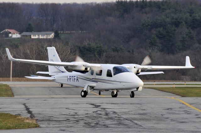 I-PTFA — - Seen at KFDK on 12/17/2009.  Tecnam P2006T Light Twin demonstrator.    a href=http://discussions.flightaware.com/profile.php?mode=viewprofile&u=269247  [ concord977 profile ]/a