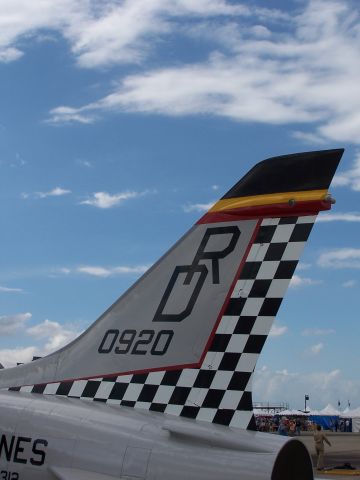 LTV F-8 Crusader — - MCAS Miramar Airshow 2005  San Diego, CA  F-8 Crusader Tail Colors