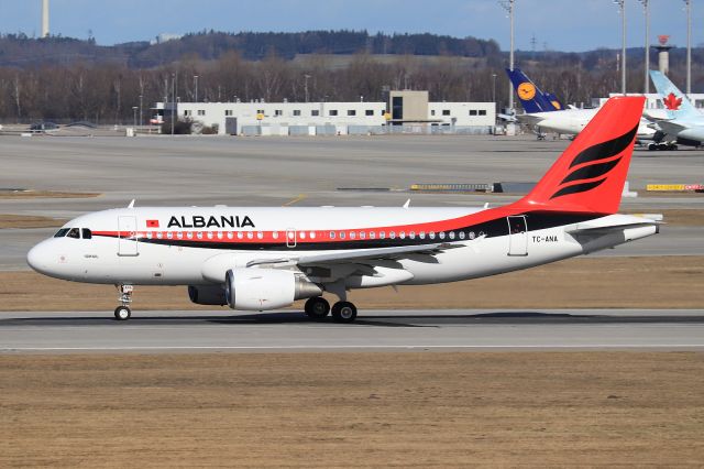 Airbus A319 (TC-ANA)