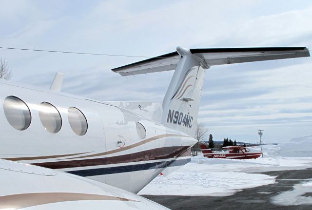 Beechcraft Super King Air 350 (N904MC) - RELIANT AIRs King Air 350. They have the lowest fuel price on the Danbury (KDXR) airport.