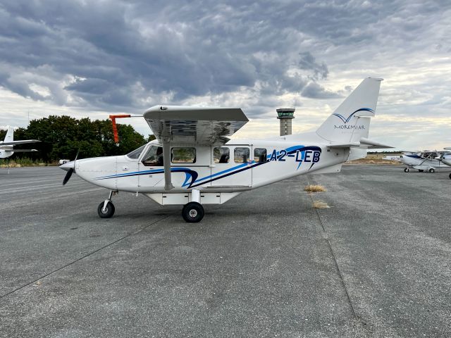 GIPPSLAND GA-8 Airvan (A2-LEB) - At Maun, Botswana. 18-MAY-2022