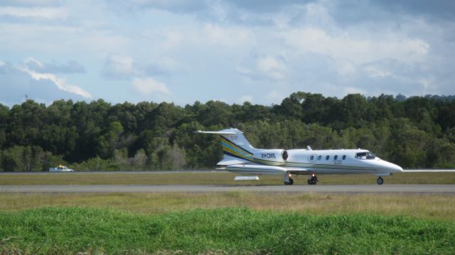 Learjet 35 (VH-CMS)