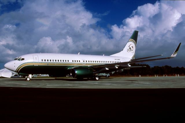 Boeing 737-700 (N737WH) - Kodachrome slide scan