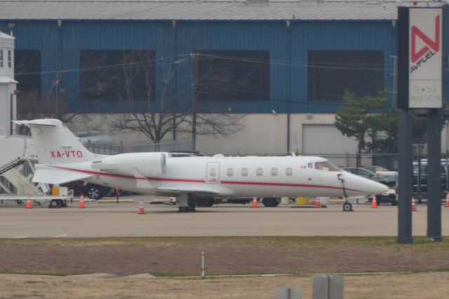 Learjet 60 (XA-VTO) - at KDAL - 2/8/21