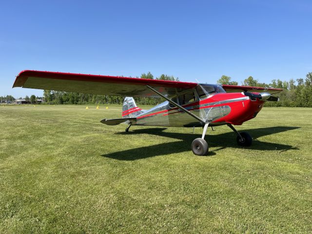 Cessna 170 (N5568C) - Just a pretty 170A at our airport! 