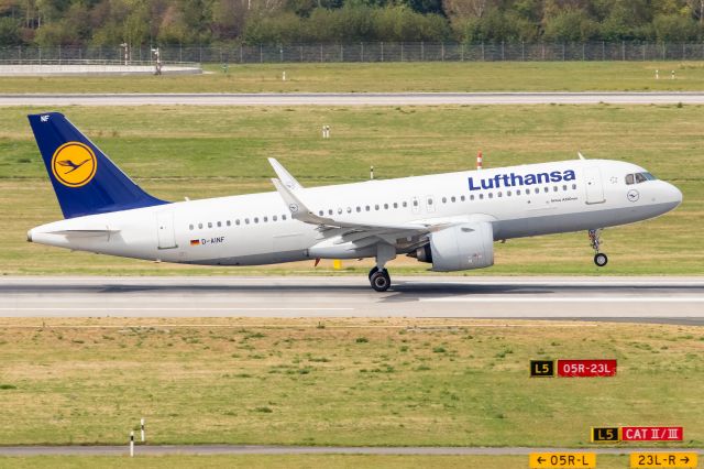 Airbus A320neo (D-AINF) - 31.08.2018