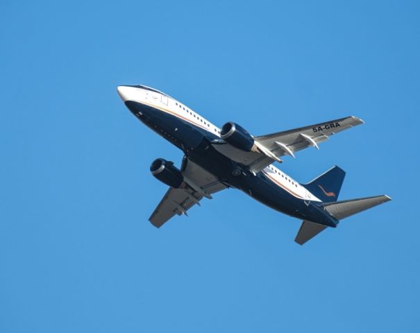 Boeing 737-700 (5A-GRA) - Boeing 737-322