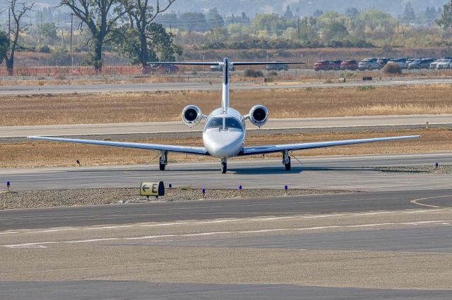 Cessna Citation CJ2+ (N96DD) - Cessna 525A Citation CJ2 at Livermore Municipal Airport, Livermore CA. November 2020