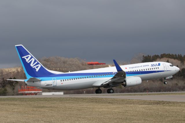 Boeing 737-800 (JA81AN) - 11 April 2015:HKD-NGO