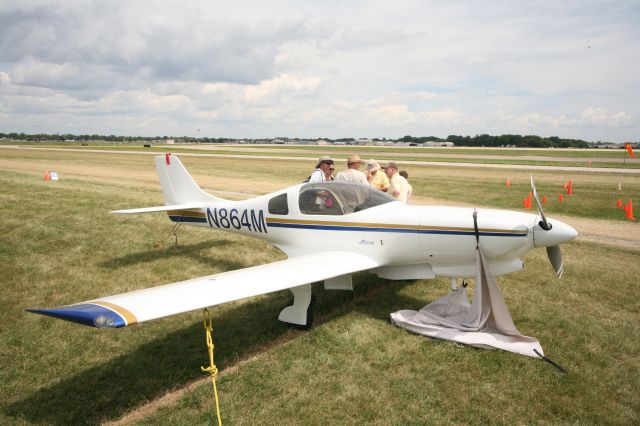 PAI Lancair 320 (N864M) - To see more photos from the 2013 EAA Airventure, click here- a rel=nofollow href=http://www.facebook.com/media/set/?set=a.10153121083865078.1073741840.283142505077&type=1&l=dc84cd9463https://www.facebook.com/media/set/?set=a.10153121083865078.1073741840.283142505077&type=1&l=dc84cd9463/a