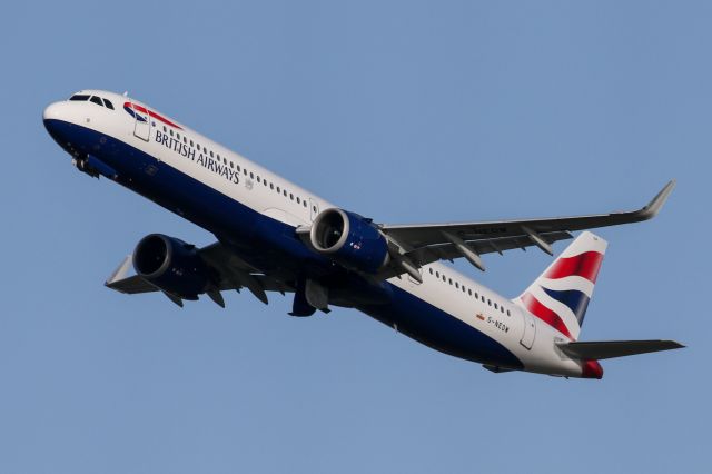 Airbus A321neo (G-NEOW) - Shuttle BA1387 to LHR