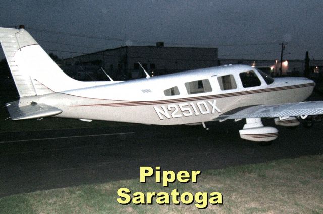 Piper Saratoga (N2510X)